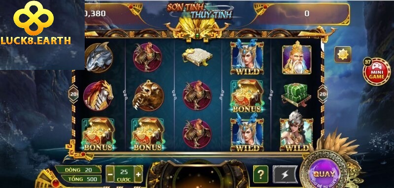 Nổ Hũ Sơn Tinh Thủy Tinh Tính Năng Độc Đáo Tại Luck8 4 Sơn Tinh Thủy Tinh Luck8 có luật chơi đơn giản, dễ chơi