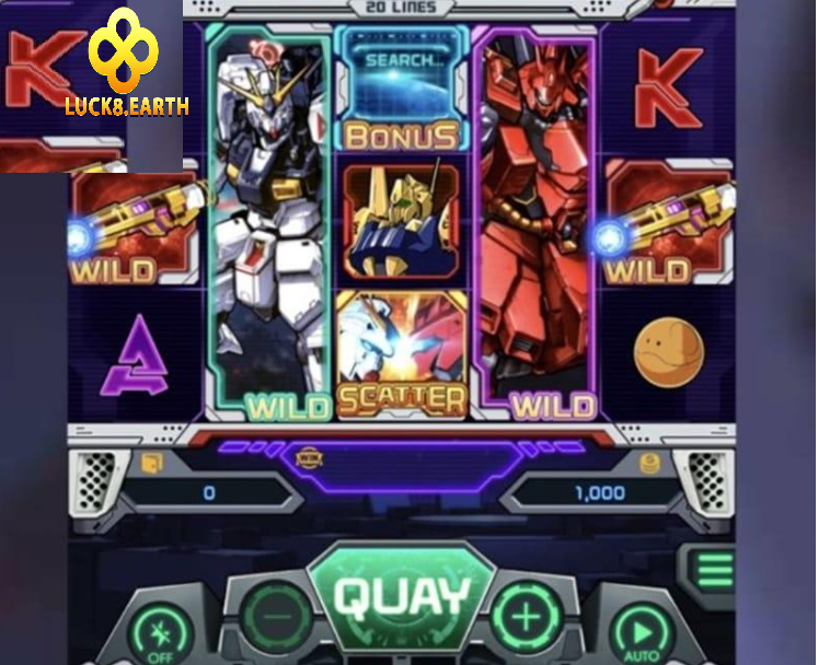 Gundam Slot – Nổ hũ thưởng siêu hấp dẫn tại Luck8 2025 4 Thủ thuật chơi dễ trúng trong game Gundam Slot