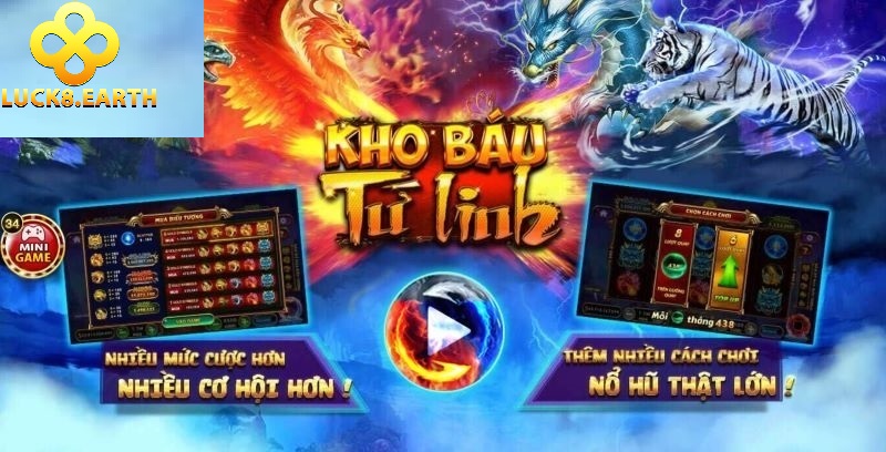 Kho Báu Tứ Linh Luck8 Tính Năng Trúng Thưởng Cực Đã 2025 2 Tìm hiểu về game kho báu tứ linh Luck8