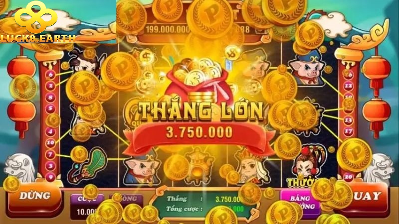 Nổ hũ xèng – Tựa game nổ hũ đang hot tại Luck8 2025 4 Phải biết tận dụng tối đa hiệu quả của các tính năng đặc biệt